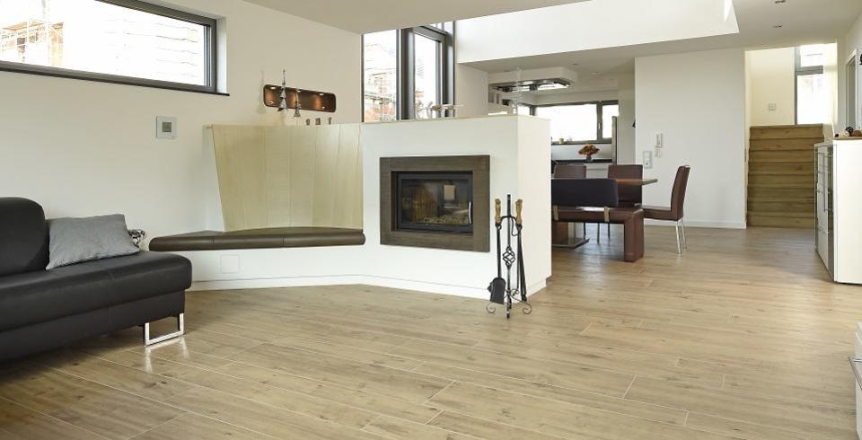 Fliesen um Kamin und Ofen: schön & brandsicher | Fliesen-Kemmler